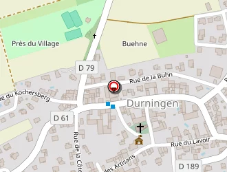 Carte de Arti Verre à Durningen