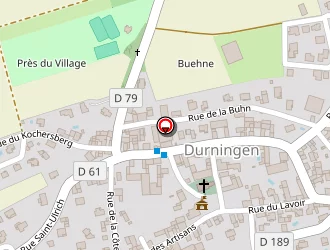 Carte de Mairie à Durningen