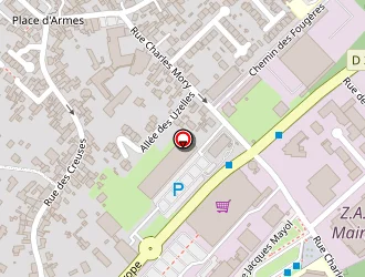 Carte de Lycée Nadar à Draveil