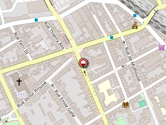 Carte de Amina Zaghzi à Nancy