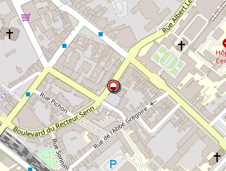 Carte de La Talente à Nancy