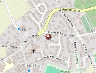 Carte de Jp Electricité à Villejust