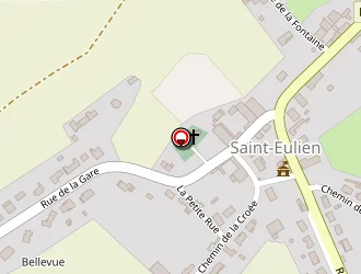 Carte de Urgence (services Locaux) à Saint-eulien