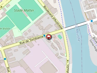 Carte de La Nanceienne D'approvisionnement à Nancy