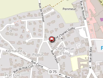 Carte de Rocade Vêtements à Saint-pol-de-léon