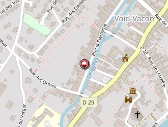 Carte de Maison De Retraite à Void-vacon