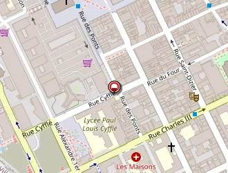 Carte de Teen Factory à Nancy