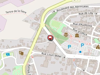 Carte de La Serre Fleurs Et Jardins à Avranches