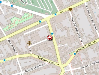 Carte de Royale Coiffure à Nancy