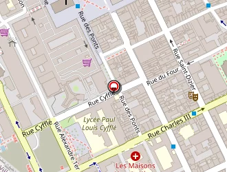 Carte de Nouvelles Frontières à Nancy