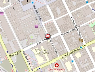 Carte de Restaurant Urss à Nancy