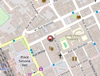 Carte de Monnet Marie Pierre à Nancy