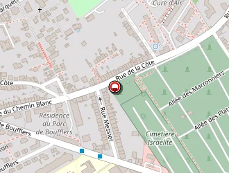 Carte de Dexemple Valérie à Nancy