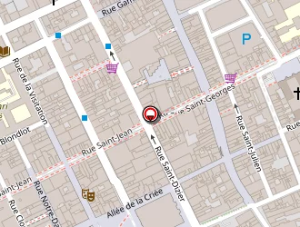 Carte de Homnis à Nancy