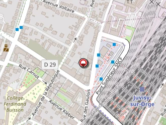 Carte de Caarud Freessonne à Juvisy-sur-orge