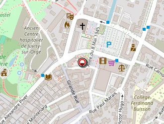 Carte de La Belle Epoque à Juvisy-sur-orge