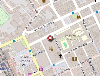 Carte de Di Salvo Vanessa à Nancy