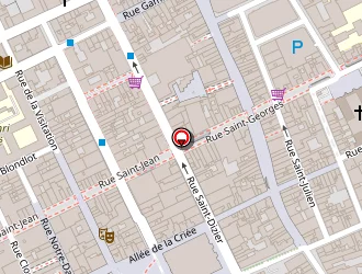 Carte de Au Chasseur Moderne à Nancy