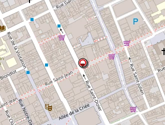 Carte de Anaë Coiffure à Nancy