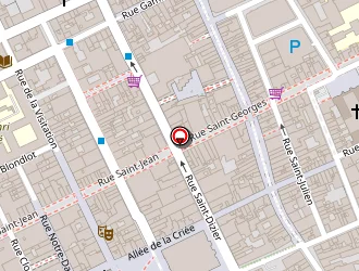 Carte de Monsieur Pierre à Nancy