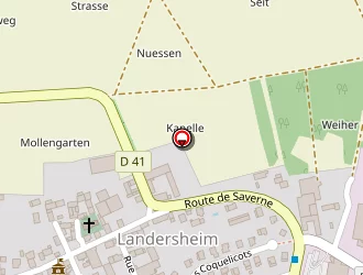Carte de Keller Vincent à Landersheim