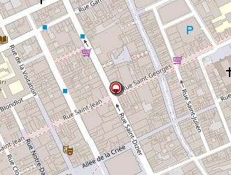 Carte de Viard Amandine à Nancy