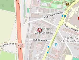 Carte de Maisons De Quartier à Longjumeau