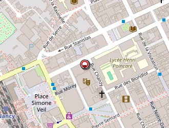 Carte de Tanto Bene à Nancy