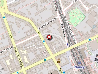 Carte de Claire Lalevée à Nancy