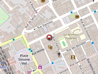 Carte de Intefp-cif De Nancy à Nancy