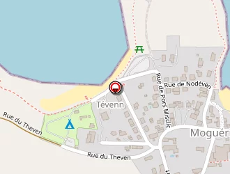 Carte de Le Theven à Sibiril