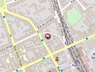 Carte de Les Trois Marches à Nancy