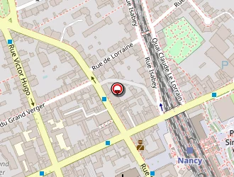 Carte de Ecole Maternelle Stanislas à Nancy