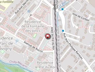 Carte de Barre Marilyne à Chilly-mazarin