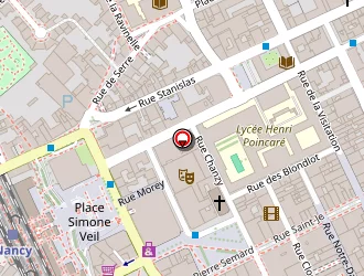 Carte de Folies Douces à Nancy