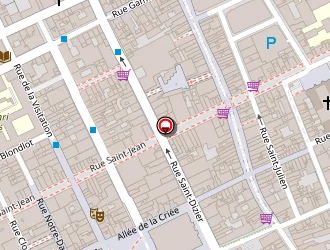 Carte de Kensington Market à Nancy