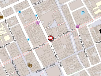 Carte de Restaurant Chez Henri à Nancy