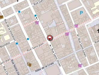 Carte de Le Bellagio à Nancy