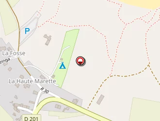 Carte de La Haute Marette à Saint-coulomb