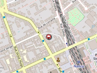 Carte de Regus à Nancy