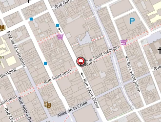 Carte de Novamut à Nancy