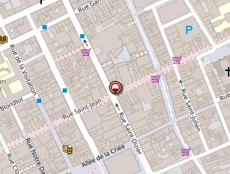 Carte de Chaussures André à Nancy