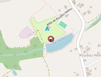 Carte de Coat Fall à Pléhédel