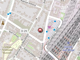 Carte de Joyce à Juvisy-sur-orge