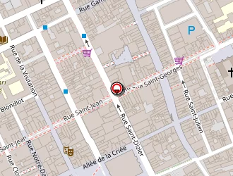 Carte de Allo Drive à Nancy