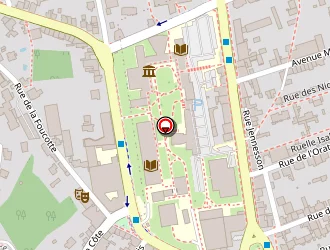 Carte de Roquin Colette à Nancy