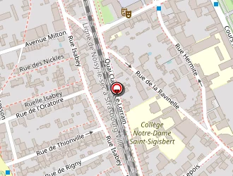 Carte de Perrin Catherine à Nancy