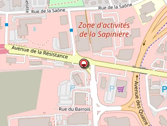 Carte de Lorhistel à Laxou