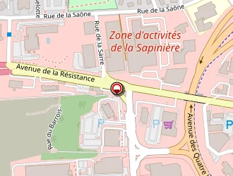 Carte de Veodrome à Laxou