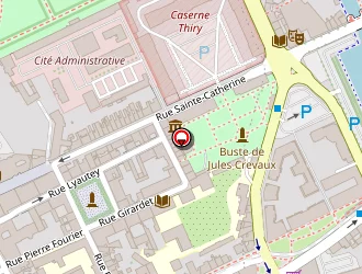 Carte de Boulangerie Jacquin Benoit à Nancy